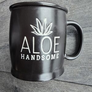 Modern Expressions Black Aloe Handsome Mug